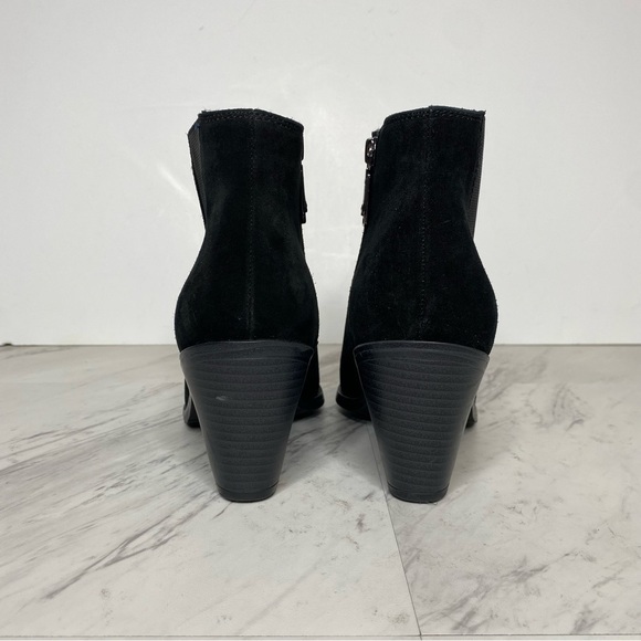 Blondo Nanite Black Suede Waterproof Bootie 7 1/2 - Picture 3 of 14